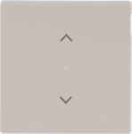 As cover for ABB-free@home&reg; sensor units (e.g. 6221/1.0) and sensor/actuator units (e.g. 6211/1). As cover for KNX 2gang push-button coupling unit (6108/06-500). 2CKA006220A0518 | 4011395203477