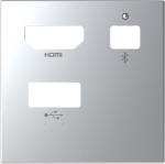 Cover plate for Multimedia BT + HDMI + USB module code: 9368.6 2CLA226860N1301 | 8427238237718