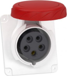 Socket, Mureva PK, panel-mounted, fast connection, 16A, 3P+N+E, 400V, IP67 PKY16F735 | 3303432011338