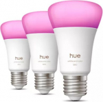 Hue LED bulbs E27 6W A60 810lm White and Colour Ambiance 3pcs. 929003853406 | 8720169364424
