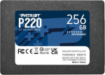 SSD PATRIOT P220 256GB SATA Write speed 490 MBytes/sec Read speed 550 MBytes/sec 2,5" TBW 120 TB P220S256G25 P220S256G25 | 4711378422344