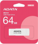 ADATA | USB Flash Drive | UC310 | 64 GB | USB 3.2 Gen1 | White UC310-64G-RWH | 4711085941978