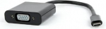 I/O ADAPTER USB-C TO VGA/BLIST/AB-CM-VGAF-01 GEMBIRD AB-CM-VGAF-01 | 8716309100021