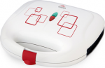 ETA | Sandwich maker | Kvadro ETA415390000 | 700 W | Number of plates 1 | Number of pastry 2 | White ETA415390000 | 8590393257560