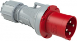 CEE Industrial plug 4x63A (3P+PE) 6h IP44 POWER TWIST red/grey 0341-6 | 9003399652998