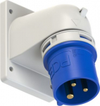 CEE-flanged plug angled 3x16A (2P+PE) 6h IP44 blue 77713-6 | 9003399090820