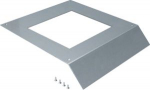 service outlet lid for on-floor trunking, nom. width 400mm punched Q12 244x244mm AKM400244Q12 | 4012002243688