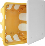 Junction box with lid IP30 193x153x72 mm with membranes, sound insulation KO 180/LD_NA | 8595568932600