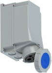 Wall socket outlet 4x125A (3PH+N+E) 9h IP67 POWER TWIST, with cap 144-9 | 9003399080715