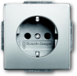 Socket outlet, stainles steel Pure 20EUC-866 2CKA002011A6212 | 4011395173534