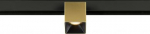 FIXT-IT!, 48V, DALI, Square, Surface mounted track, Spot, 3000K, 6.6 W, 36&deg;, Gold/Black 1008987 | 4024163303415