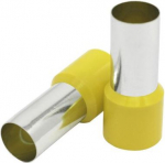 Insulated end sleeve 150mm2/32mm, yellow, 25 pcs ES150032YL | 4752255026705