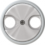 Ring color: Chrome   Cover plate for TV outlet code: 8150, 8150.3, 8150.7, 8151.3 , 8150.7 & 8150.8 2CLA865000A1401 | 8427238121659