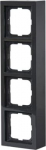 Surf. Mount. frame 4-gang Anthracite - Impressivo 2TKA000415G1 | 6418677331114