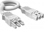 Savienojuma vads 3 x 2,5 mm&sup2; ligzdas - spraudņa izpildījumā ar WINSTA&reg; MIDI tipa spraudņu sistēmu.    &Scaron;ļūteņu vads: H05Z1Z1-F 3 x 2,5 mm&sup2; 6108732 | 4012196703982