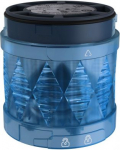 Modular tower light, Harmony XVU, illuminated LED units, blue, 60mm, steady, IP65, 24V AC DC XVUC26 | 3606480555848