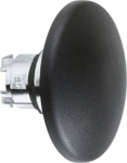 Head for non illuminated pushbutton, Harmony XB4, mushroom 60mm, metal, black, 22mm, spring return, ZB4BR216 | 3389110066142