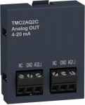 analogue output cartridge, Modicon M221, 2 analog current outputs, IO extension TMC2AQ2C | 3606480649097