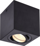 Ceiling lamp TRILEDO CL, square, LED GU10, 10W, black 1002013 | 4024163222327