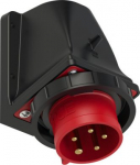 CEE-inlet wall mount 20A 4P5W 6h IP67 UL 51592-6K