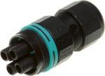 Mini-Plug&Socket connector 3x4mm IP68 THB.387.B3A | 8057457093156