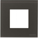 N2271 CF Single frame, graphite glass, 2 modules Zenit 2CLA227100N3802 2CLA227100N3801 | 8427238105284