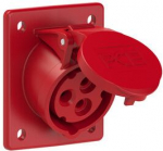 CEE-flanged socket 3x16A 9h IP44/54 70x85 red 413-9 | 9003399193569
