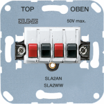 Loudspeaker outlet insert WW SLA2WW | 4011377995734