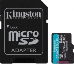 Kingston | Canvas Go! Plus | 64 GB | SD | Flash memory class Class 10, UHS-I, U3, V30, A2 SDCG4/64GB | 740617347890
