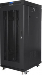Lanberg | Rack cabinet 19" free-standing 27U/600x600 (flat pack) with mesh door, LCD | FF01-6627-23BL | Black FF01-6627-23BL | 5901969439731