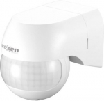 Motion detector 180&deg;, 12m, IP44, 800W ALIO, white MS-180-12LW | 4752255010988