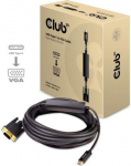 CABLE USB-C TO VGA 5M/M/M CAC-1512 CLUB3D CAC-1512 | 8719214471231