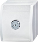 With security lock in hinged lid.   Lockable, incl. 2 identical keys.   Cannot be screwed on or dismounted in closed condition. Approx. 200 different locks (unsorted). 2CKA002083A0832 | 4011395079621