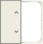 SRB-2-85BL - Cover plate - free@home / KNX 2-gang sensors - Blind - Soft White 2CLA852643A1101 | 8427238145532