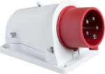 Plug, Mureva PK, wall-mounted, 16A, 3P+N+E, 380V, IP44 PKE16W435 | 3303432416584
