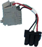 ON/OFF (OF) indication contact, MasterPact MTZ1, 1 changeover contact, standard, 6A/240VAC, spare pa LV847076SP | 3606481186836