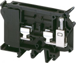 Linergy fused disc. terminal block, 16mm2 10A single-level 1x1 screw, black. range: Linergy - product name: TR - product or component type: terminal block - device short name: TRV - terminal block type: fused disconnect - mounting mode: clip-on - nom ...