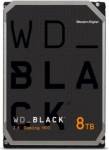 HDD WESTERN DIGITAL Black 8TB SATA 256 MB 7200 rpm 3,5" WD8001FZBX WD8001FZBX | 718037882413