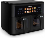 Tristar Double Basket Airfryer | FR-9075 | Power 2500 W | Capacity 9 L | Hot air technology | Black FR-9075 | 8711387998423