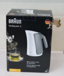 SALE OUT. Braun Kettle | WK 300 | Standard | 2200 W | 1.7 L | Plastic | 360&deg; rotational base | White | DAMAGED PACKAGING WK300 WHITESO | 2000001422052