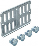 Garenais savienotājs kabeļu reņu un fasondetaļu malas augstums 60 mm taisnai savieno&scaron;anai. 7190522 | 4012196014958