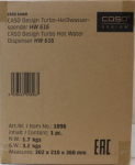 SALE OUT. Caso HW 616 Turbo Hot Water Dispenser, Capacity 2.5 L, Stainless steel, Black | SALE OUT. Caso Turbo Hot Water Dispenser | HW 616 | Water Dispenser | 2600 W | 2.5 L | Plastic/Stainless Steel | Black/Stainless Steel | DAMAGED PACKAGING 01896 ...