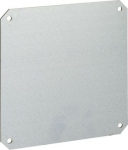 Metallic mounting plate for PLS box 54x54cm. range of product: Thalassa PLS - accessory / separate part type: mounting plate - device application: multi-purpose - mounting location: back inserts - mounting plate description: plain - product compatibi ...