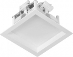 Ceiling luminaire SQ 100 LED PLUS P 590lm II cl. MAT IP44/20 830 6W White 572579 | 5905963572579