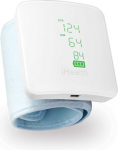 iHealth Wrist Blood Pressure Monitor BP7S Weight 105 g White Wireless Blood pressure readings are stored on the secure, free, HIPAA compliant iHealth Cloud. Monitor blood pressure and pulse trends with intuitive charts and share data with your doctor ...