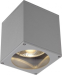 BIG THEO CEILING OUT ceiling light, square, silver-grey, ES111, max. 75W 229554 | 4024163112567