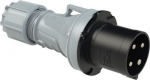 CEE Industrial plug 4x63A (3P+PE) 7h IP44 POWER TWIST black/grey 0341-7 | 9003399706097