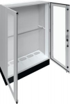 Steel enclosure, Univers, IP55, CL1, 1850x1300x400mm, plinth H200 mm FR25V2 | 3250610701362