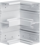 Internal corner of base profile for BRA 68x210mm lid 2x80mm of alu traffic white BRA652104D9016 | 4012740014281