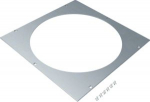 mounting lid for universal floor box size 3 punching R12 round 306 mm UDM3306R12 | 4012002238387